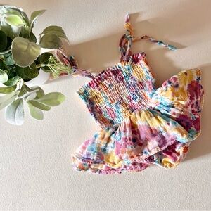 Angel Dear ruffle sunsuit